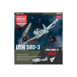 Academy USN SBD-3 "Battle Of Midway" Plastic Vliegtuigmodel