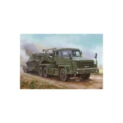Academy Kunststof Model Van Scammell Commander Vrachtwagen Met Aanhanger Fruehauf 62 Tinten 1:35