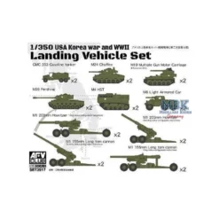 AFV Club Landing Vehicle Set 2 (Korea War & WW2)