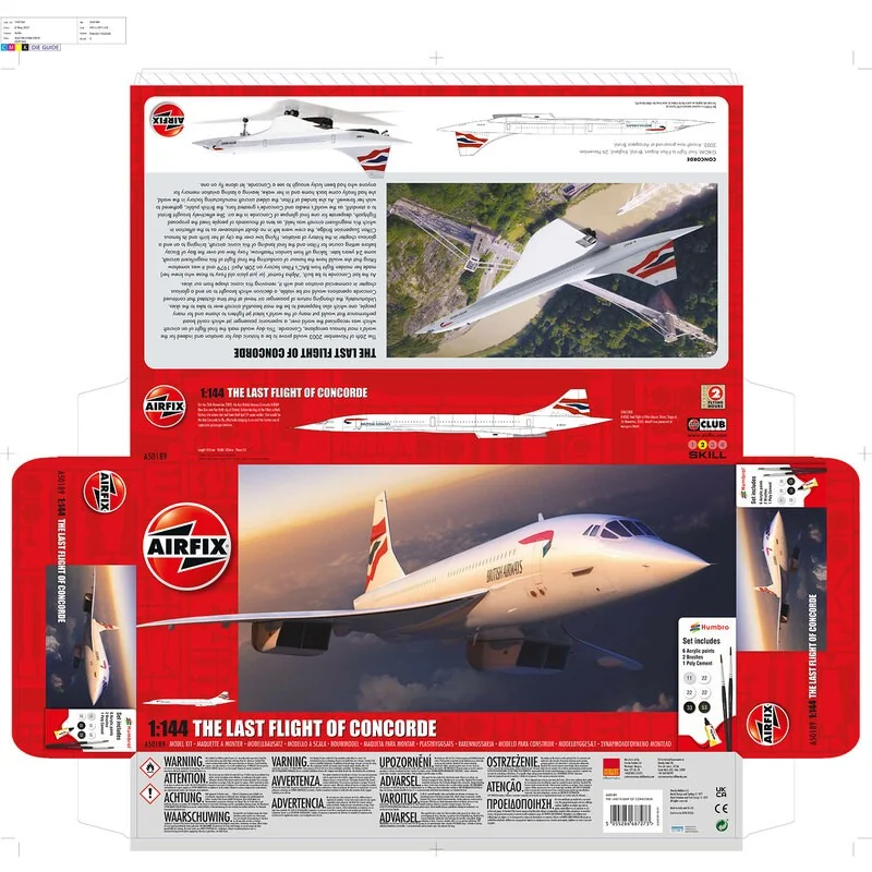 Airfix Concorde-cadeauset - Afbeelding 2