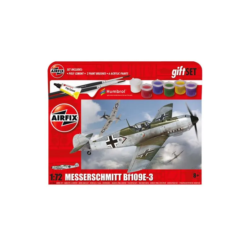 Airfix Hangende Cadeauset Messerschmitt Bf109E-3