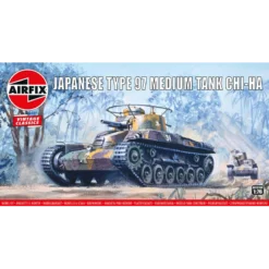 Airfix Type 97 Japanse Chi Ha-tank, Eind Februari 2022