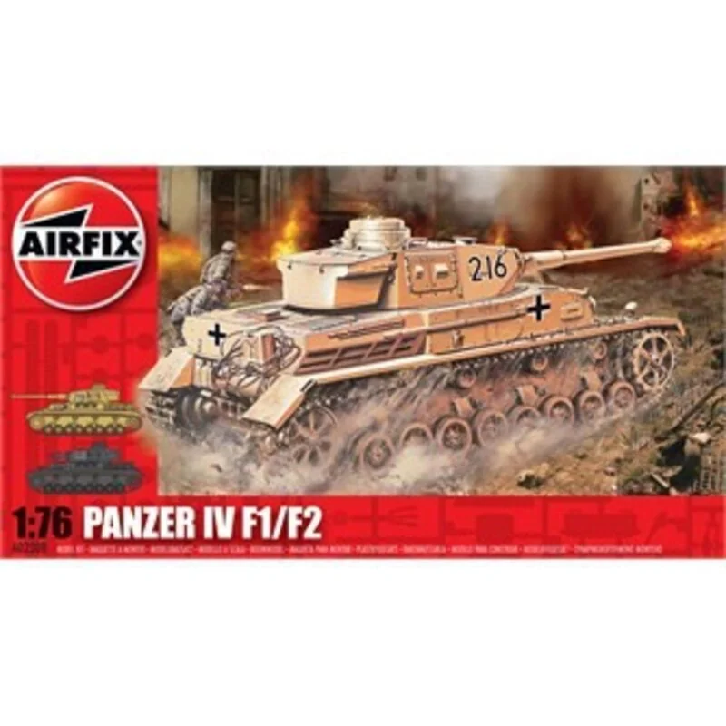 Airfix Pz.Kpfw.IV Ausf.F1 / F2 'Vintage Classic-serie'DUE 2019 - Afbeelding 2