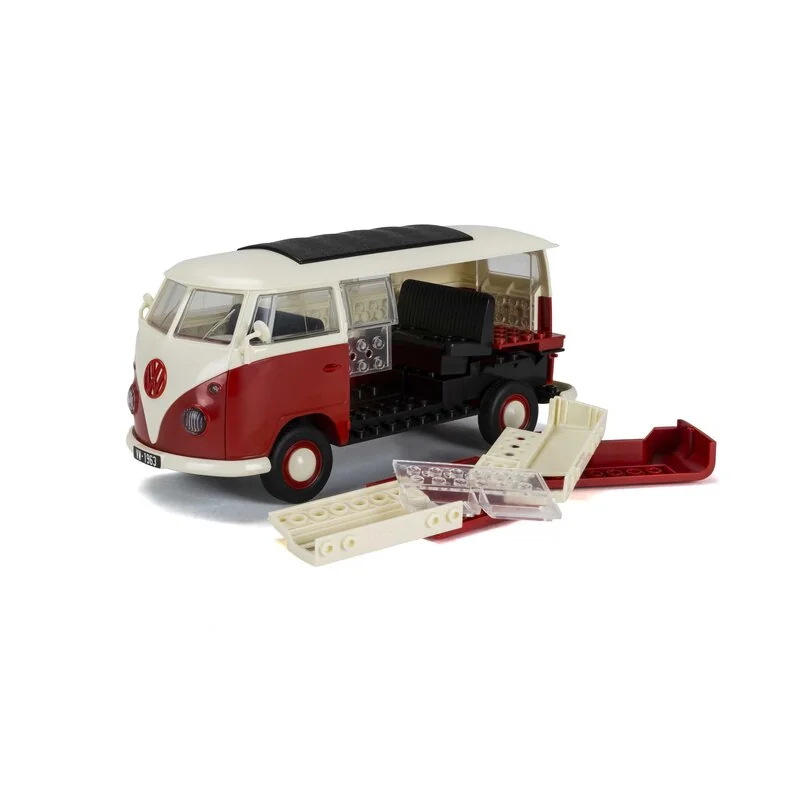 Airfix QUICKBUILD VW Camper Van - Rouge - Afbeelding 5