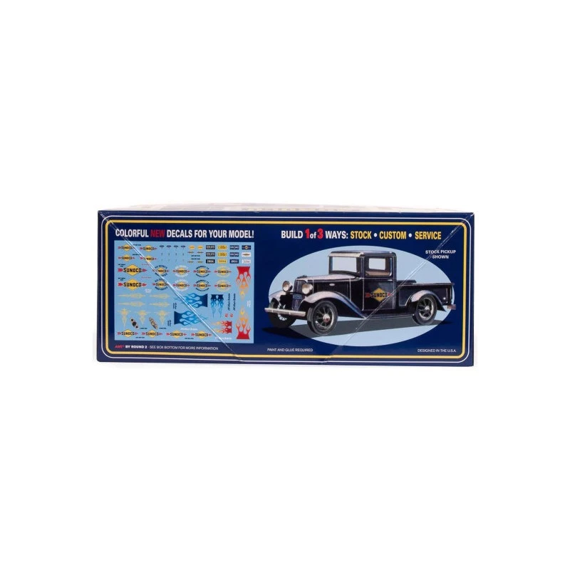 Ford 1934 Pick-up Sunoco 1:25 Kunststof Modelauto - Afbeelding 2