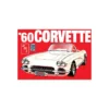 Kunststof Modelauto Chevrolet Corvette 1960 1:25
