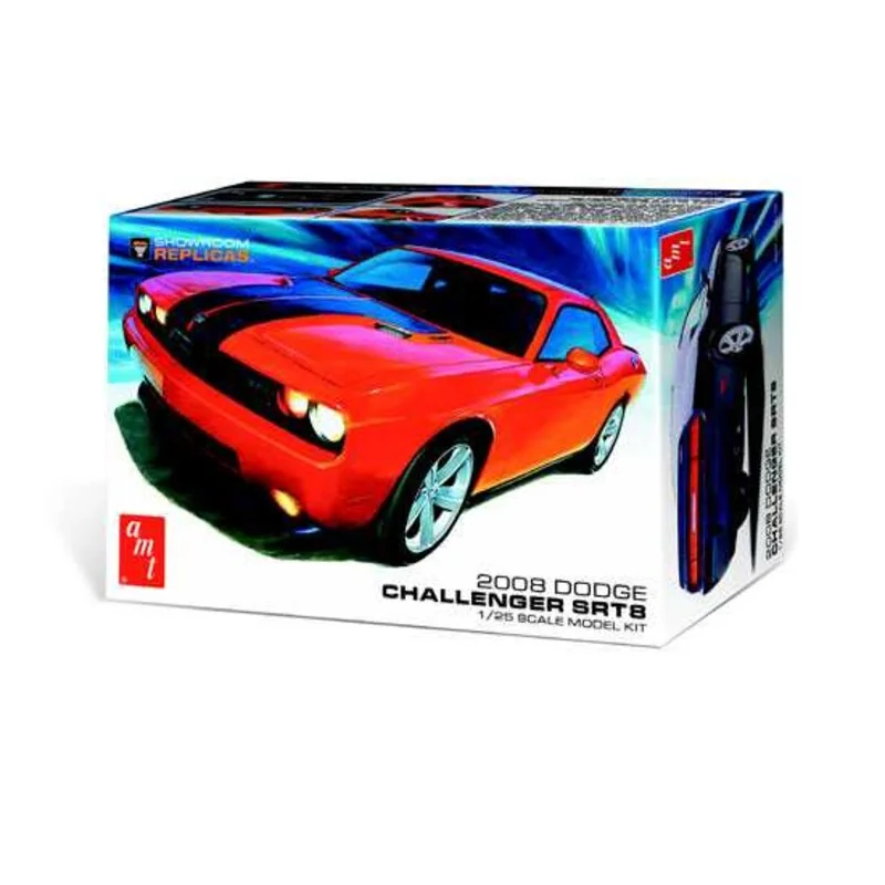 2008 Dodge Challenger SRT8. AMT's Showroom Replicas Serie Biedt Modelers Een Vereenvoudigd, Promo-stijl Lijmkit-formaat Met Een