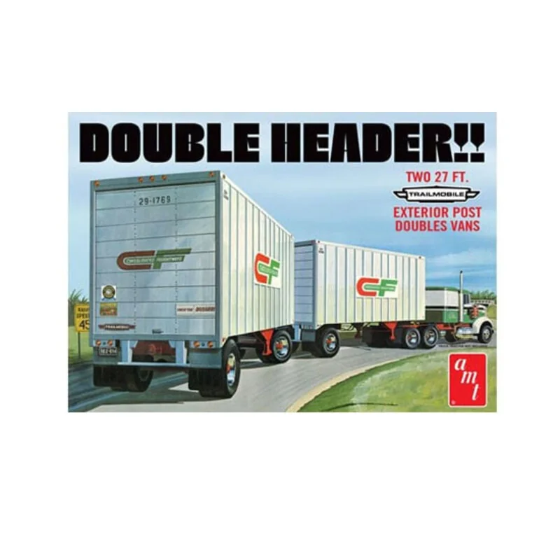 Tandem Van Trailers Met Dubbele Kop - Afbeelding 2