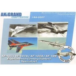 Century Fighters Special Set. Republic XF-103 Thunderwarrior/ North American YF-107A Ultra Sabre/North American XF-108 Rapier/Be