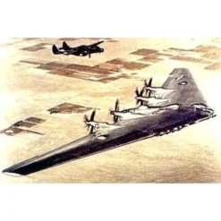 Northrop XB-35 Flying Wing. Also Includes BONUS Kits Of The Northrop N-9M Lockheed XP-58 Chain Lightning And Douglas XB-42 Mixma