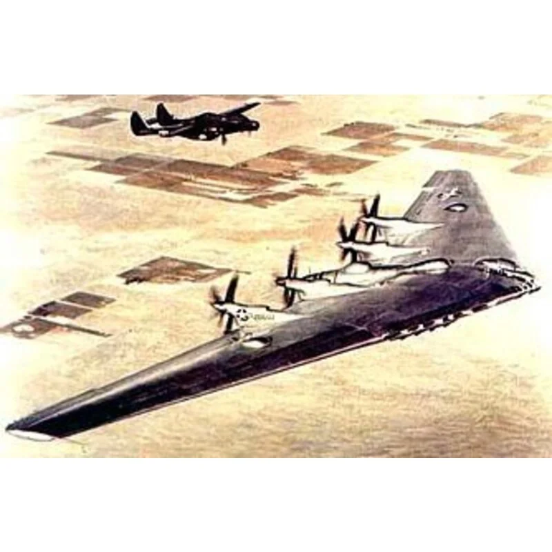 Northrop XB-35 Flying Wing. Also Includes BONUS Kits Of The Northrop N-9M Lockheed XP-58 Chain Lightning And Douglas XB-42 Mixma