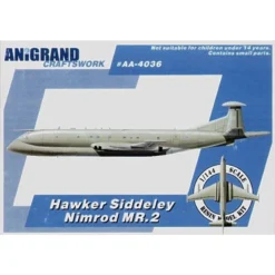 Hawker Siddeley Nimrod MR.2. Also Includes BONUS Kits Of The Westland Merlin HC.3 Britten-Norman Defender AL.1 And Hawker P.1185