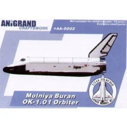 Molniya Buran OK-1.01 Space Shuttle.
