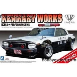 Aoshima KEN MARY 4DR PATROLWAGEN LB WERKT