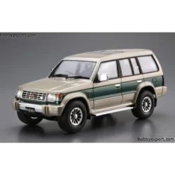 Aoshima MITSUBISHI V43W PAJERO SUPER OVERSCHRIJD 1991