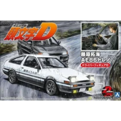 Aoshima INITIAL D TAKUMI FUJIWARA SPRINTER TRUENO AE86