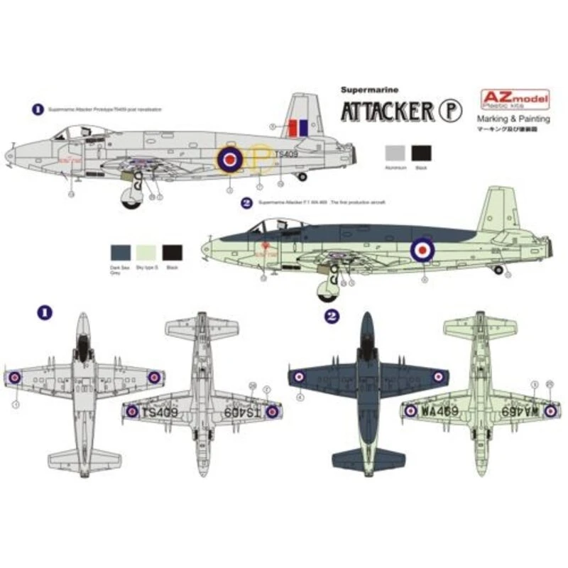 Supermarine Attacker Prototype - Afbeelding 2