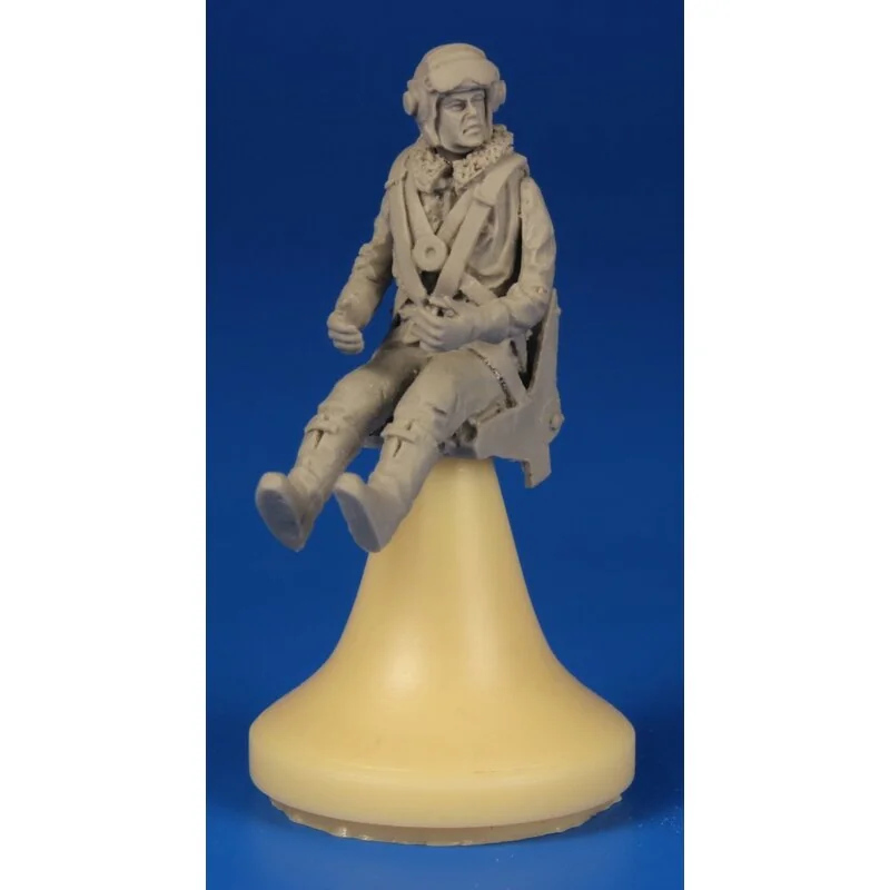 Commonwealth WWII Fighter Pilot In A Spitfire Seat For 1/48 Eduard Supermarine Spitfire Mk.VIII/Mk.IX/Mk.XVI (designed To Be Use - Afbeelding 2