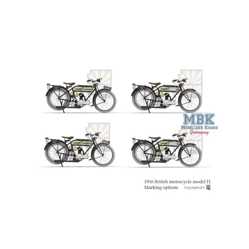 British Motorcycle Tr.Model H - Afbeelding 2