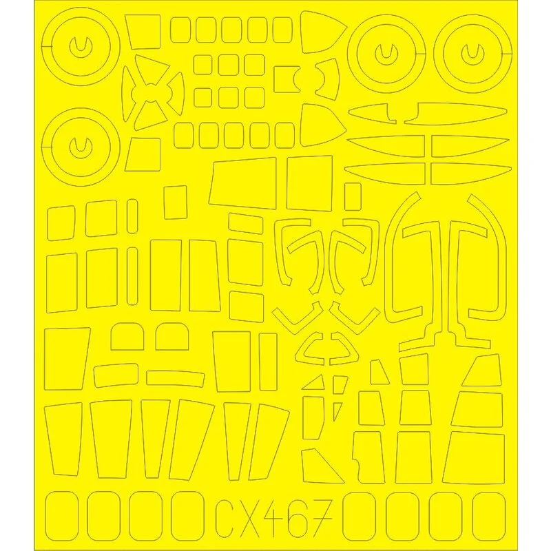 Eduard Heinkel He-111H-6 1/72 (ontworpen Voor Gebruik Met Airfix Kits)