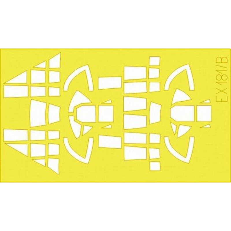 Eduard Douglas A-20B Havoc (toebehoren Voor Modelbouwsets Van AMT And Italeri) (made From Yellow Kabuki Tape Produced In Japan)