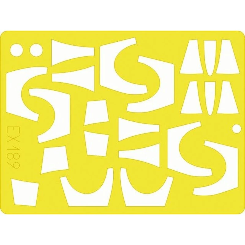 Eduard Lockheed TF-104G Starfighter (toebehoren Voor Modelbouwsets Van Hasegawa) (made From Yellow Kabuki Tape Produced In Japan)