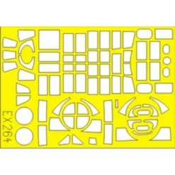 Eduard Grumman TBM-3 (toebehoren Voor Modelbouwsets Van Hobby Boss) (made From Yellow Kabuki Tape Produced In Japan)