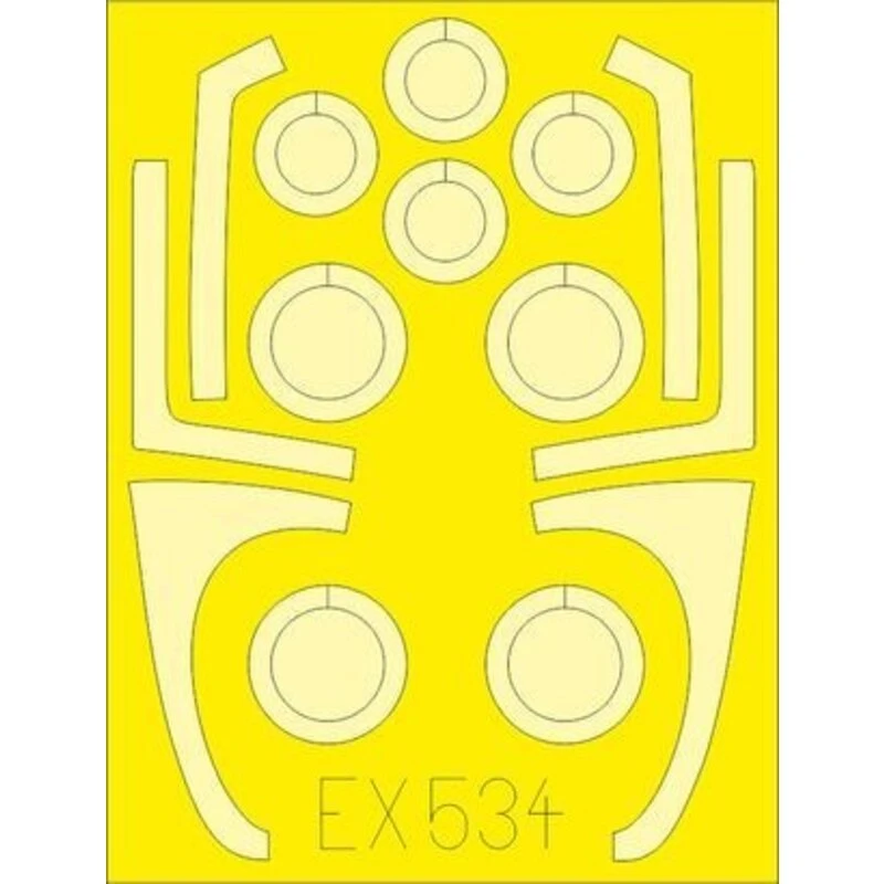 Eduard McDonnell-Douglas F / A-18C: (ontworpen Om Te Worden Gebruikt In Combinatie Met Kinetic Model Kits)