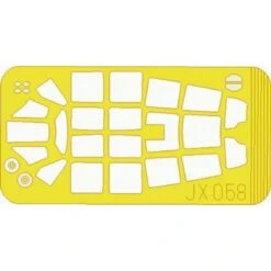 Eduard Mitsubishi A6M2 Zero (toebehoren Voor Modelbouwsets Van Tamiya) (made From Yellow Kabuki Tape Produced In Japan)