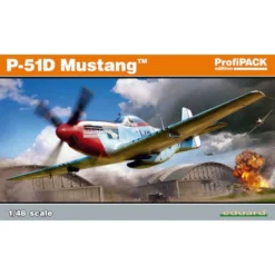 Eduard Noord-Amerikaanse P-51D Mustang ProfiPACK-editie Kit Van Amerikaanse WWII Gevechtsvliegtuigen P-51D Versie D-10 En Hoger In Scha