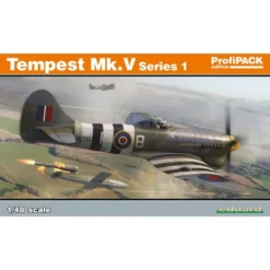 Eduard Hawker Tempest Mk.V-serie 1 ProfiPACK-editie Van De Britse WWII Jachtvliegtuigen Hawker Tempest Mk.V Op Schaal 1/48. De Kit Bied