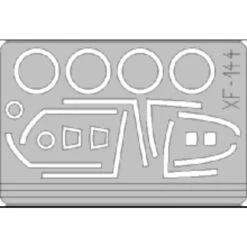 Eduard Eurofighter EF-2000 Typhoon Single Seat (toebehoren Voor Modelbouwsets Van Italeri)