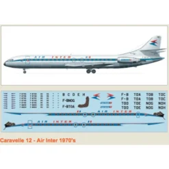 Caravelle 12 Air Inter 70's