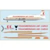 Canadair CL-44 Guppy - Transmeridian Air Cargo Inclusief Een Laserprint.
