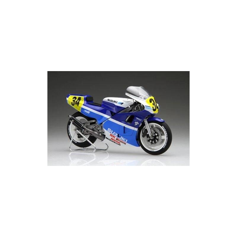 Fujimi Suzuki Rgv-G Xr74 Motul Numero 34 1988 1/12 - Afbeelding 2