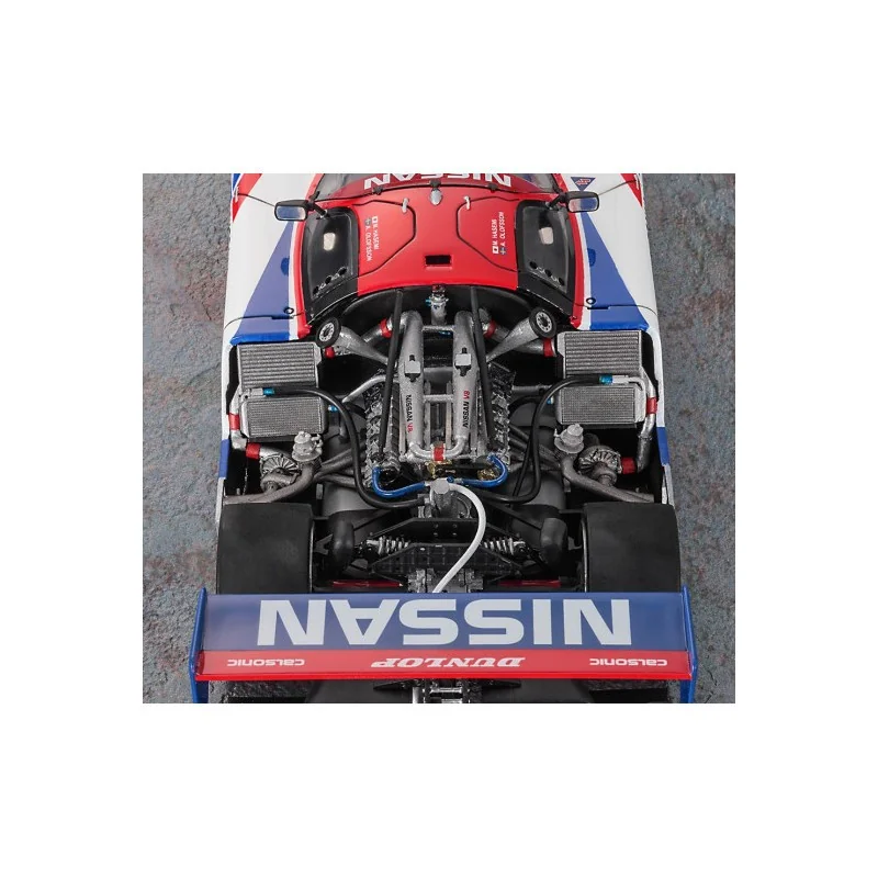 Hasegawa Kunststof Modelauto YHP Nissan R89C "Super Detail" 1:24 CH54 - Afbeelding 2