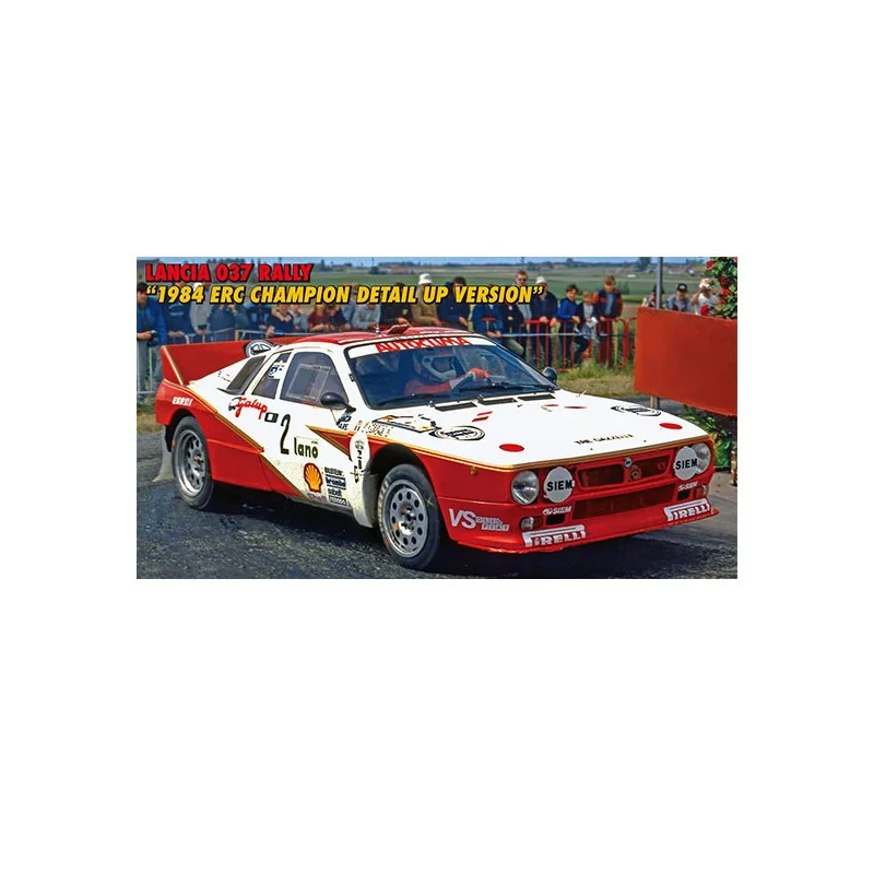 Hasegawa Lancia 037 Rallye Detail Up-versie