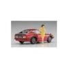 Hasegawa Kunststof Modelauto Nissan Fairlady 240ZG Met Figuur Jaren 70 1:24 SP539