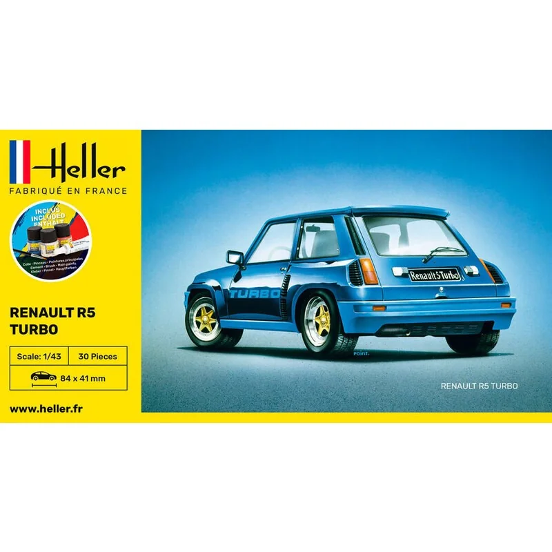 Heller STARTER KIT Renault R5 Turbo - Afbeelding 3