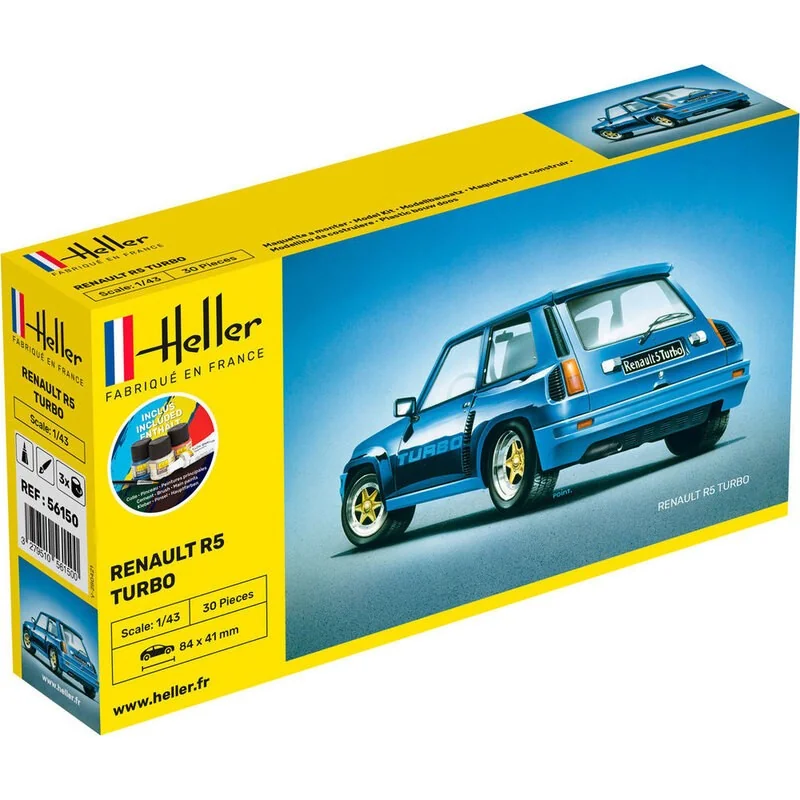 Heller STARTER KIT Renault R5 Turbo