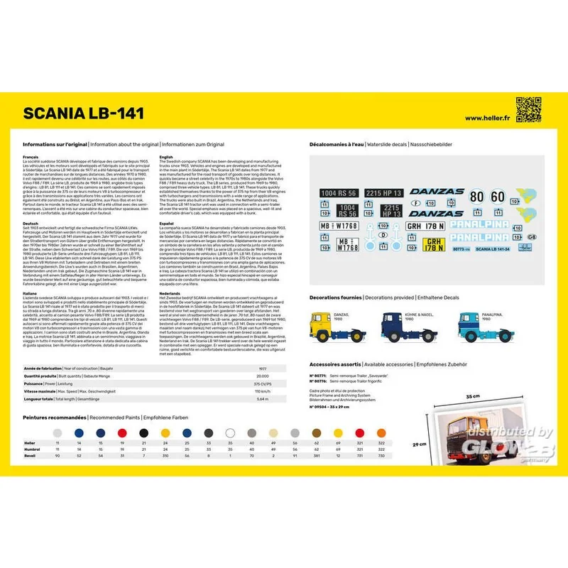 Heller STARTER KIT Truck LB-141 - Afbeelding 4