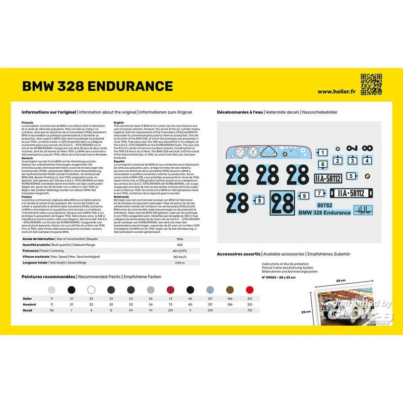 Heller STARTER KIT 328 Endurance - Afbeelding 4