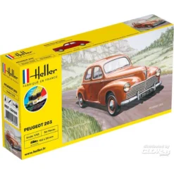 Heller STARTER KIT PEUGEOT 203 36 Stuks