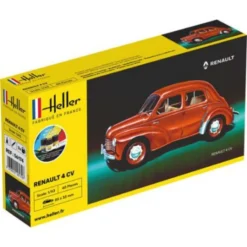 Heller STARTER KIT RENAULT 4 CV