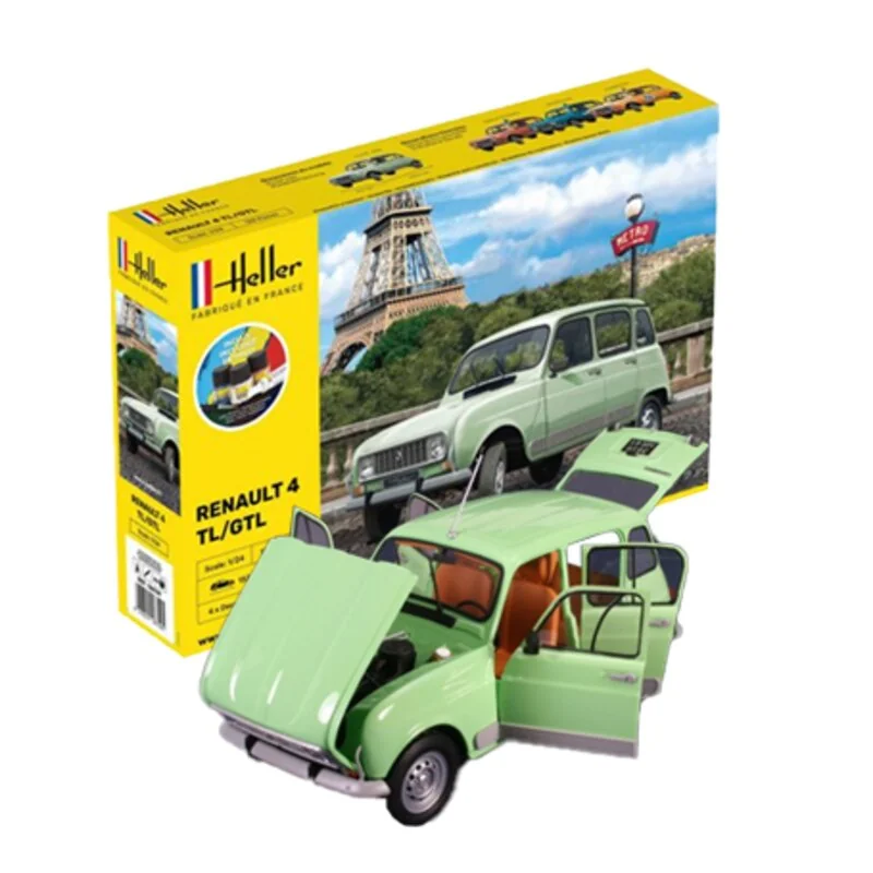 Heller STARTER KIT RENAULT 4L