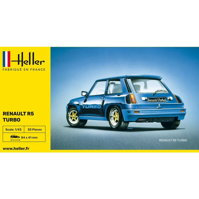 Heller R5 Turbo Rallye 1:43 - Afbeelding 4
