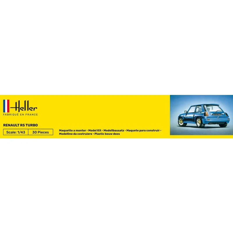 Heller R5 Turbo Rallye 1:43 - Afbeelding 6