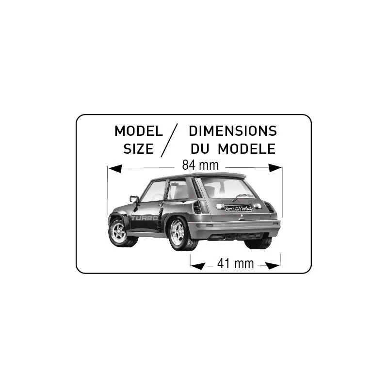 Heller R5 Turbo Rallye 1:43 - Afbeelding 7