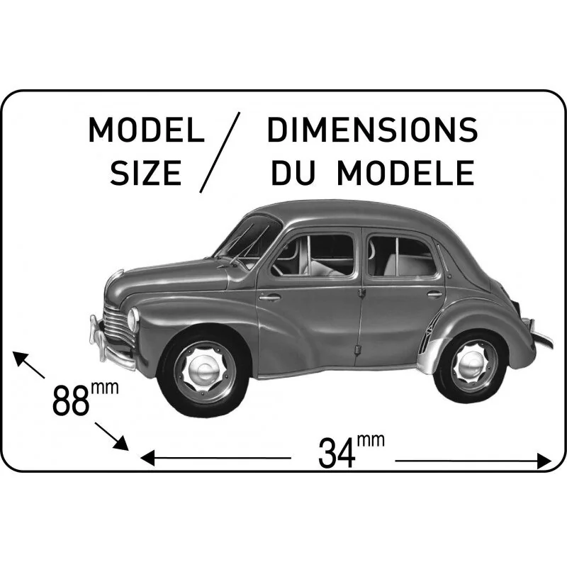 Heller Renault 4 Cv Classique 1:43 - Afbeelding 2
