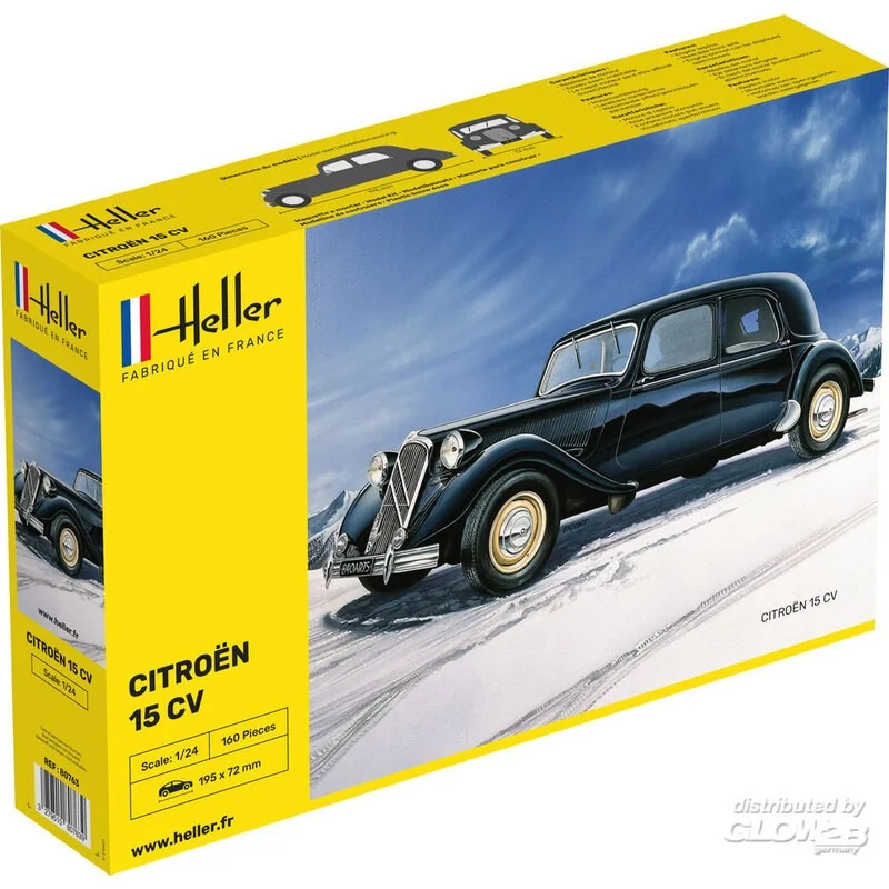 Heller 15 Cv Citroën 1:24 - Afbeelding 5
